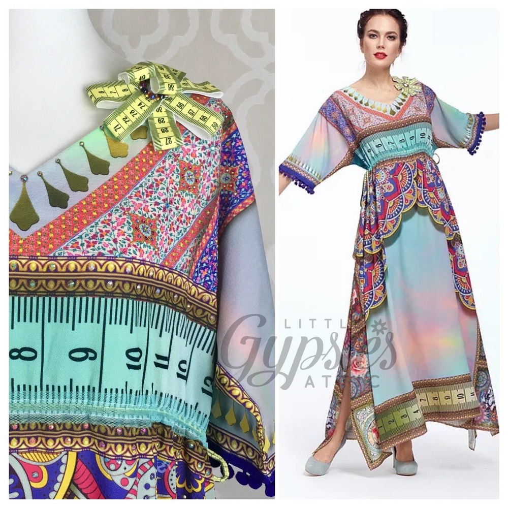 Pastel Rainbows and Prisms Kaftan - Picture 8 of 16